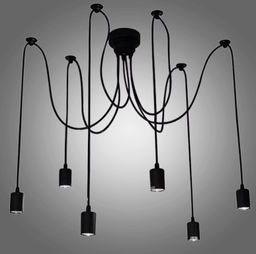 Люстра Лофт FS-000512-6BK