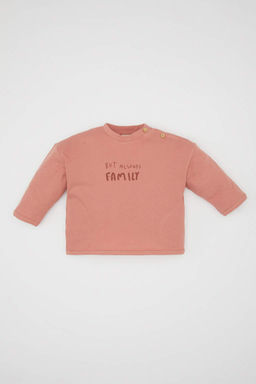Футболка пике с длинными рукавами для маленьких мальчиков, комплект из 2 шт. - Defacto фото 2