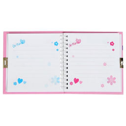 Записная книжка подарочная формат А6+, 45 листов, на замке, на гребне, линия, Дино, МИКС - Calligrata фото 5