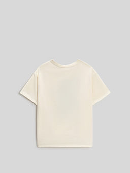 ACOOLA / Футболка детская для девочек Kampala крем  фото 2