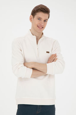 Мужской свитшот цвета экрю Неожиданная скидка в корзине - U.s. polo assn фото 10