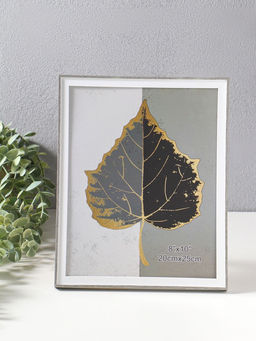 Фоторамка пластик 20х25 см "Современная классика" серый и белый 26х20,8х1,5 см