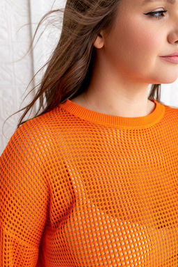 Джемпер Д-8802 оранж - Took a look фото 3