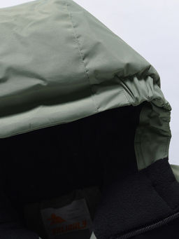 Горнолыжный костюм зимний для мальчика цвета хаки 9517Kh