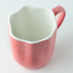 Кружка чайная керамическая «Розовая», 350 мл