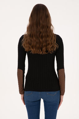 Kad_n Siyah Basic Kazak - U.s. polo assn фото 5