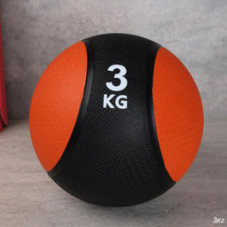 Мяч тренировочный Woohooo Iron / WI3BL / 3кг / наполнитель песок / оранжевый