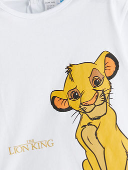 Aslan Kral Bask?l? Erkek Bebek Ti??rt ve ?ort 2li