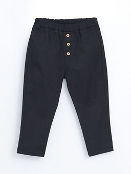 Beli Lastikli Erkek Bebek Pantolon