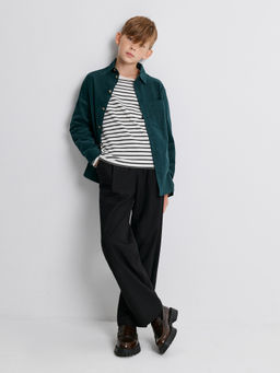 ACOOLA / Брюки на подкладке детские для мальчиков Kamaro черный