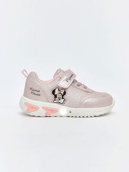 Minnie Mouse Bask?l? K?z Bebek Spor Ayakkab?