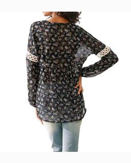 Блузка, черно-пестрая - Ashley brooke фото 3