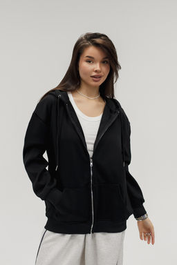 Худи на молнии с капюшоном