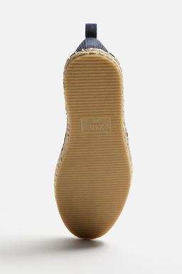 KNITTED FABRIC ESPADRILLES - Zara фото 7