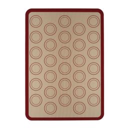 S-CHIEF SHF-0080 Мат для выпечки с разметкой для пирожных макарон 29.5 см х 42 см 1 шт