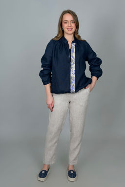 Бомбер лен 100% - Новый лен фото 12