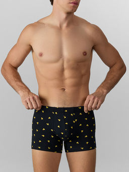 Цена за 2 штуки! Трусы боксеры мужские черные с принтом - Mark formelle фото 2