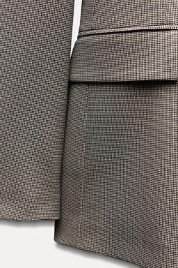HOUNDSTOOTH BLAZER - Zara фото 9