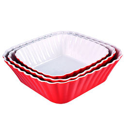 29584 Набор салатниц керамика 3 пр LR (х6) - Mayer&boch фото 2