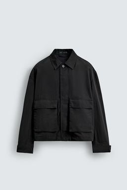 BOXY FIT POCKET JACKET - Zara фото 7