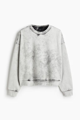 Sudadera efecto lavado Oversized Fit