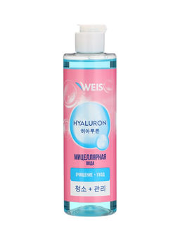 Вода мицеллярная WEIS Hyaluron, для снятия макияжа, 250 мл