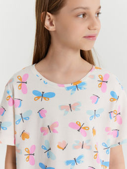 КОМПЛЕКТ ДЛЯ ДЕВОЧЕК (ФУТБОЛКА, ШОРТЫ) - Mark formelle фото 6