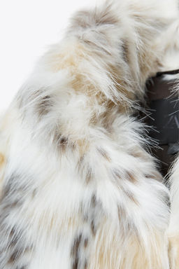 ZW COLLECTION FAUX FUR JACKET - Zara фото 7