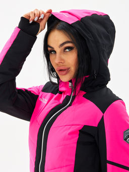 Женская горнолыжная / сноубордическая мембранная куртка Alpha Endless Peak Tech_3 Фуксия  фото 41