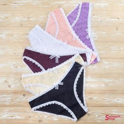 Трусики женские бикини с кружевом DX-2047, BIKINI - Swimark фото 3