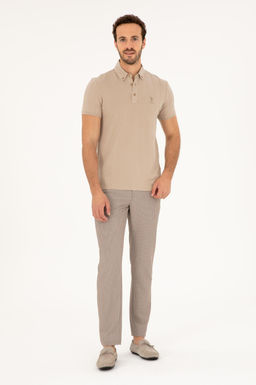 U. S. Polo Assn / Мужская футболка светло-хаки - U.s. polo assn фото 11
