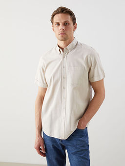 Regular Fit K?sa Kollu Arm?rl? Erkek G?mlek