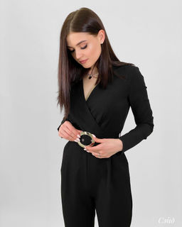 Комбинезон Сэйд (черный) - Nadi bordo фото 3