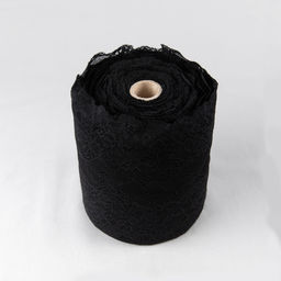 Кружево BLITZ эластичное 160 мм BLST-15 на бобине Турция черный