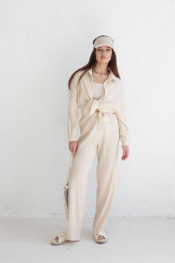 9556 Костюм летний кремовый - Martichelli фото 6