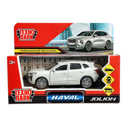 Модель металл. "Haval jolion" 12см, серебристая (JOLION-12-SR, 385348) откр. двери/багажник, в коробке