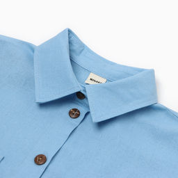 Комбинезон летний женский Minaku: Casual Collection, голубой размер 46