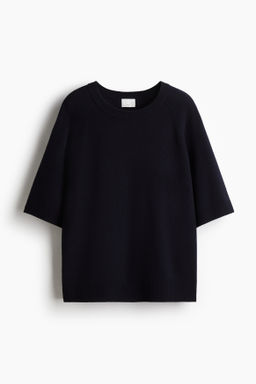 Camiseta oversize de lana