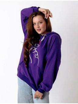 Толстовка худи с модным корейским жестом Я тебя люблю Арт. 1025