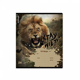 Цена за 10 шт. Тетрадь школьная ученическая ErichKrause Stay Wild, 24 листа, линейка (в плёнке по 10 шт.)_MIX-PACK  фото 4
