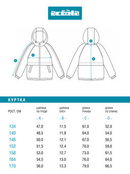 ACOOLA / Куртка детская для мальчиков Yeger черный