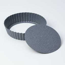 Форма для выпечки Доляна «Элин Мрамор», d=24 см, разъёмная, антипригарное покрытие, серая