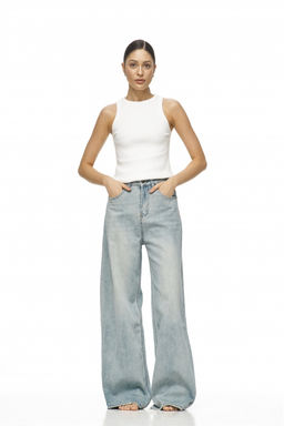 Джинсы-трубы Light Blue - Erist store фото 2