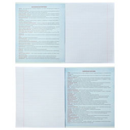 Набор предметных тетрадей Calligrata «Неон», 10 предметов, 48 листов, со справочным материалом, обложка из мелованного картона, УФ-лак, блок офсет