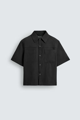 CAMISA T?CNICA RELAXED FIT / Negro - Zara фото 7