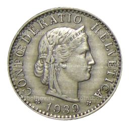 20 раппенов 1939 года Швейцария