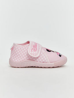 Minnie Mouse Bask?l? K?z Bebek Panduf