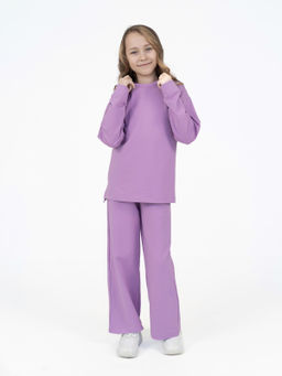 Костюм детский спортивный для девочки сирень 7065 (146)