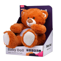 Медведь "Волшебный медведь" свет, звук, в коробке