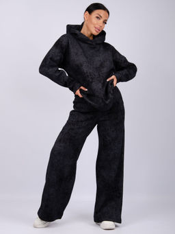 Костюм Винтаж чёрный, футер начес (М) - Малина фото 11